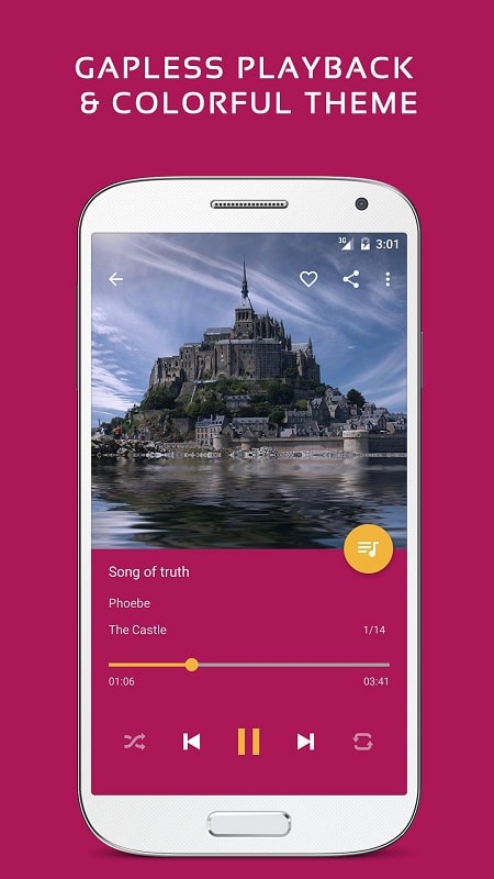 Pulsar Music Player Pro ဖန်သားပြင်ဓာတ်ပုံ 2