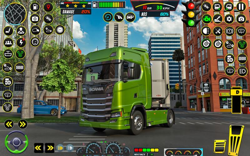 Cargo Truck Driving Game 2024 Capture d'écran 3