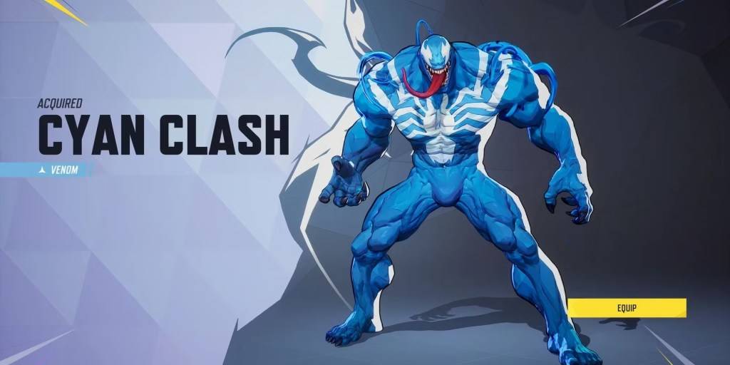 Venom Cyan Clash Skin