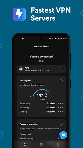 Hotspot Shield VPN: Fast Proxy ภาพหน้าจอ 1