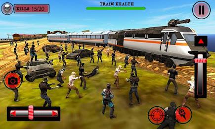 US Army Train Zombie Shooting Zrzut ekranu 2