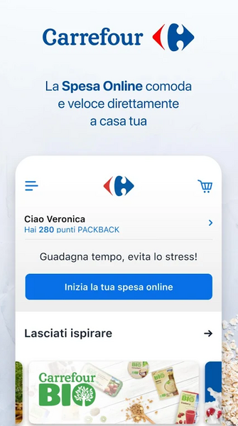 Carrefour Italia Captura de tela 0