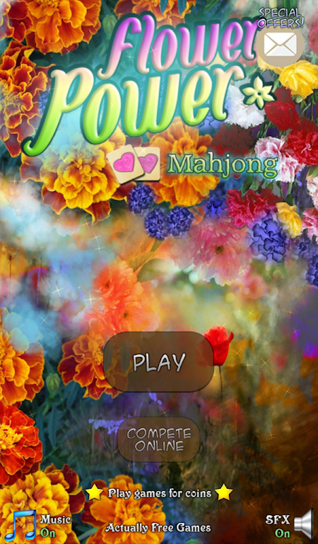 Hidden Mahjong: Flower Power 스크린샷 0