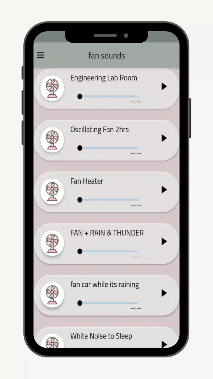 Fan sounds - relaxing sounds 스크린샷 3