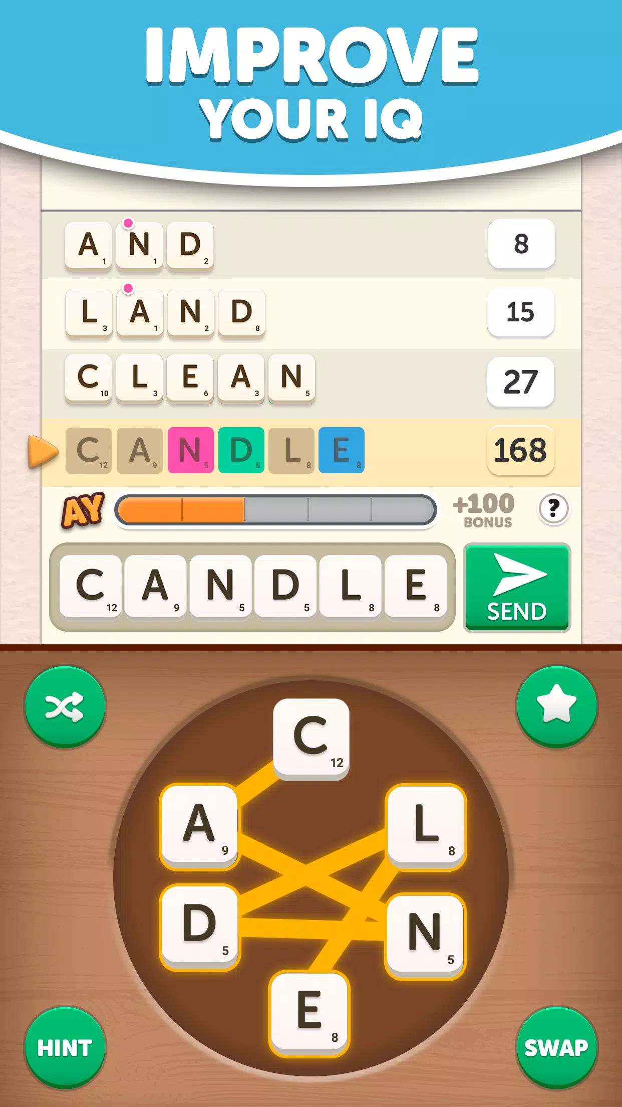 Anagram Yatzy Capture d'écran 1