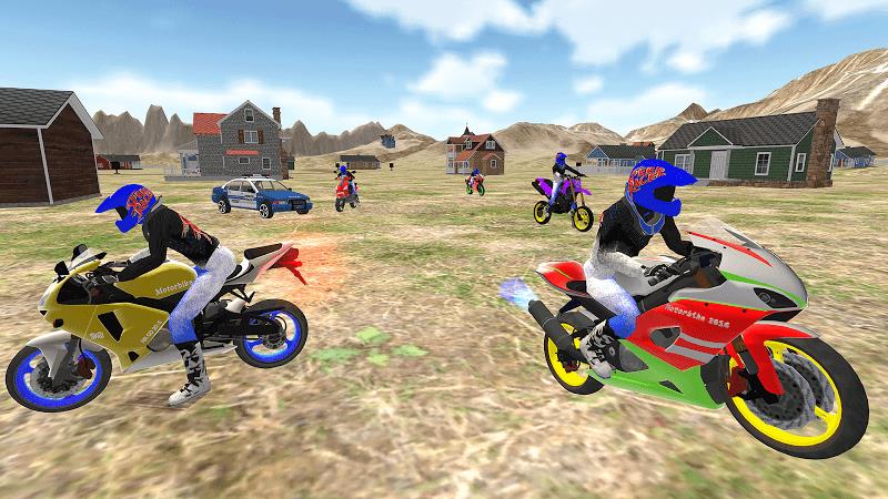 Real Moto Bike Racing Game Capture d'écran 3