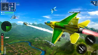 Combat Fighting Airplane Games Tangkapan skrin 3