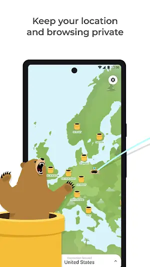 TunnelBear VPN Schermafbeelding 0