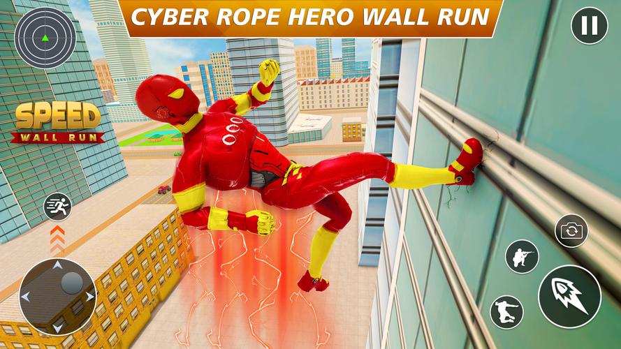 Cyber Rope Hero Capture d'écran 3