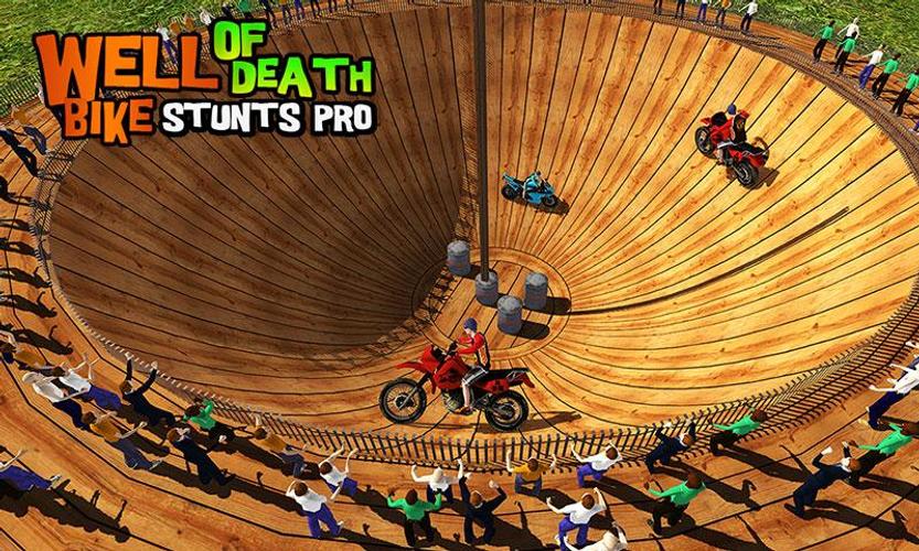 Well of Death Bike Stunts Ride Скриншот 2