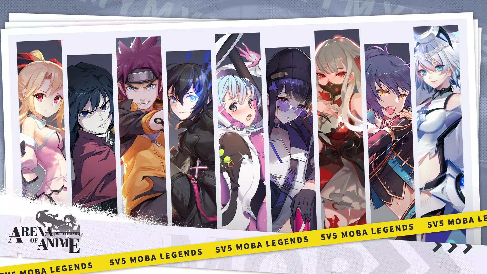 Arena of Anime: MOBA Legends Schermafbeelding 1