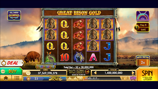 Black Diamond Casino Slots Mod Captura de tela 1