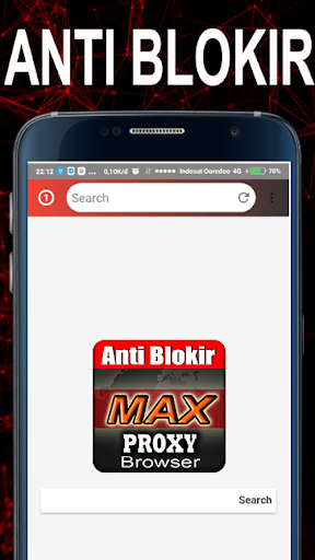 Schermata MAX-Proxy Browser Anti Blokir 1