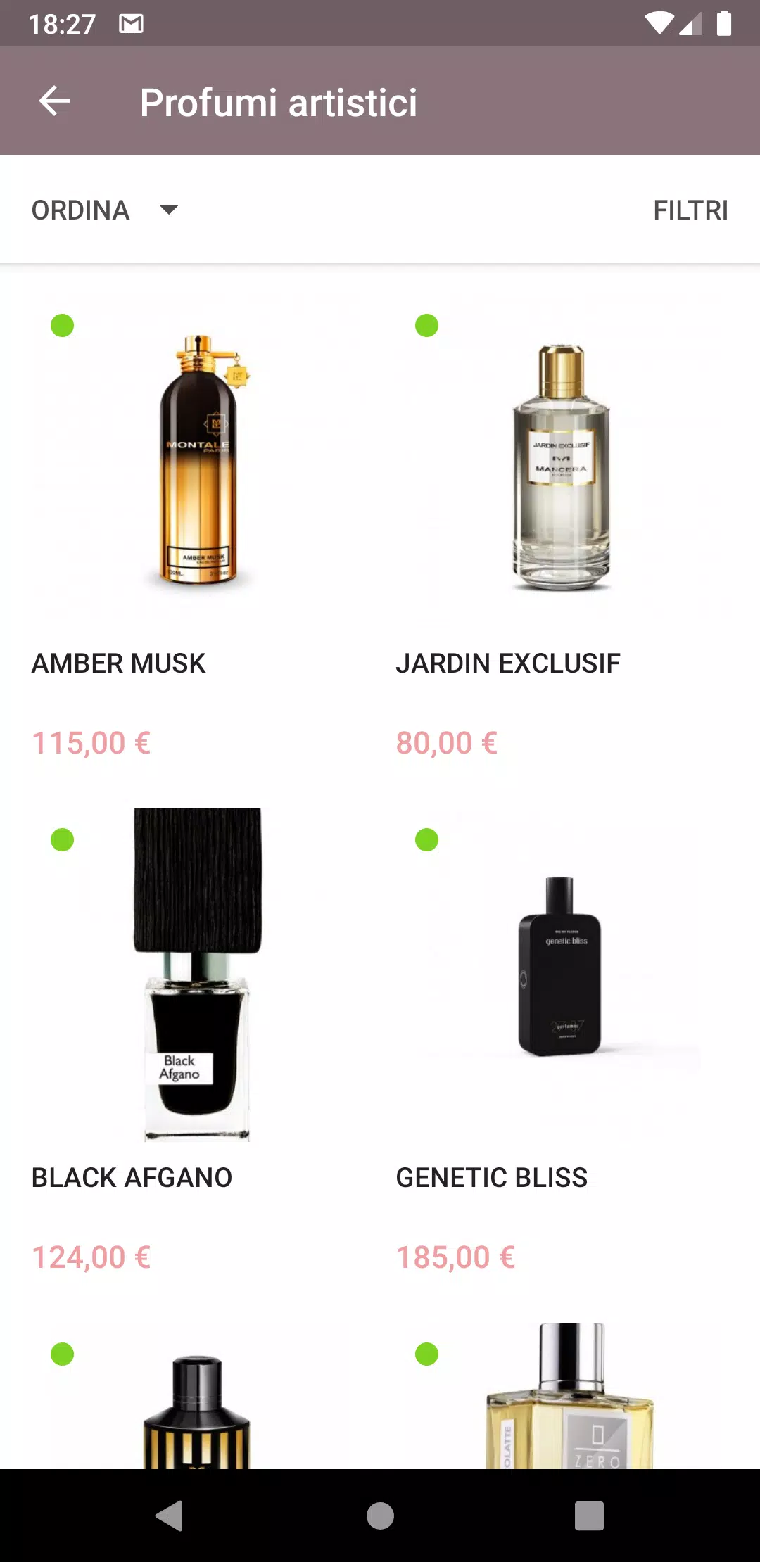 Maison de Parfum Tangkapan skrin 2