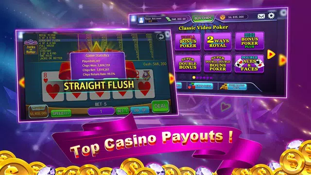 Video Poker: Classic Casino 螢幕截圖 2