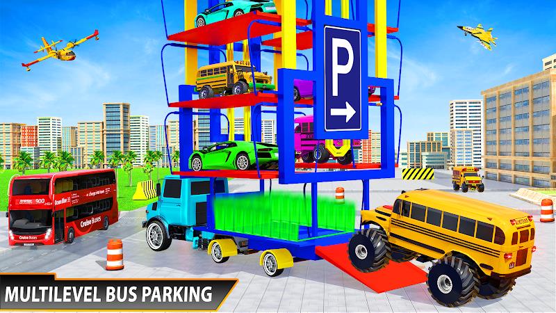 City School Bus Driving Sim 3D 螢幕截圖 0