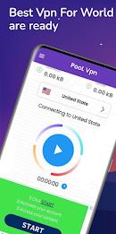 PooL Vpn - Super Fast Vpn 螢幕截圖 0