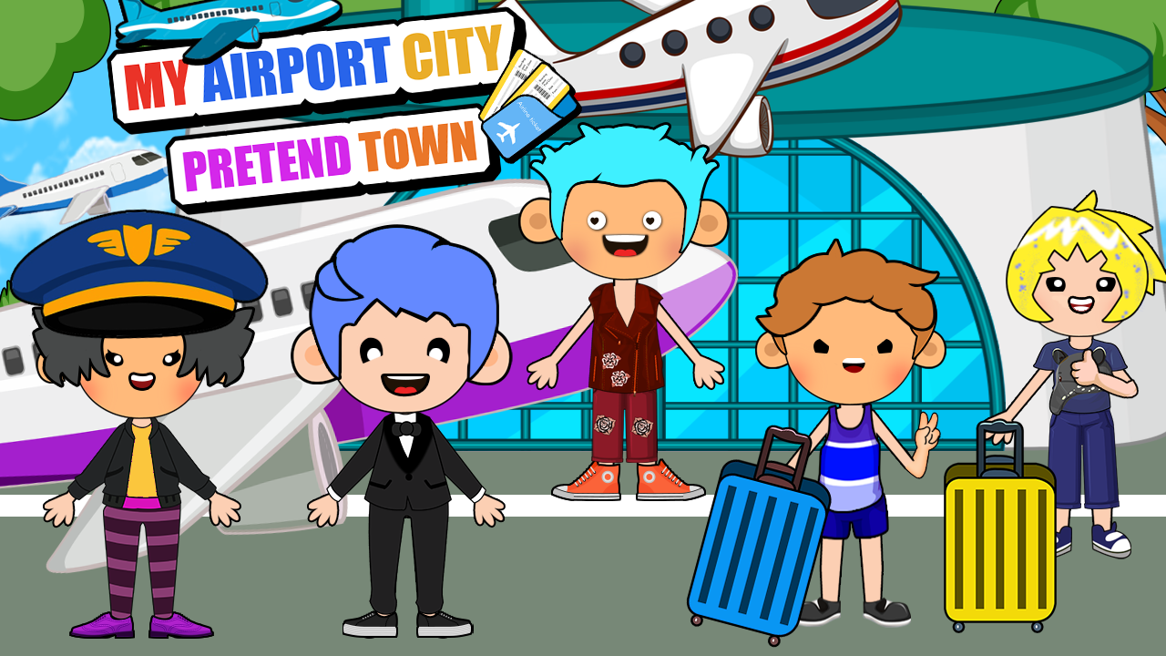 My Airport City : Pretend Town 螢幕截圖 0