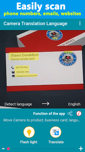 Camera Translator - Live Translation App ภาพหน้าจอ 2