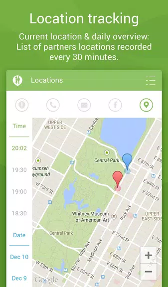 Couple Tracker Free - Cell phone tracker & monitor 스크린샷 1