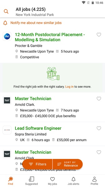 Totaljobs - UK Job Search App 螢幕截圖 2