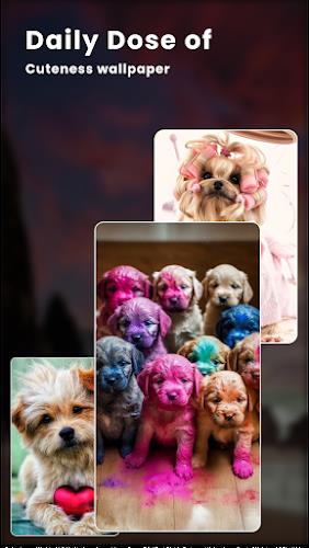 Puppy Love: Cute Dog Wallpaper 螢幕截圖 3