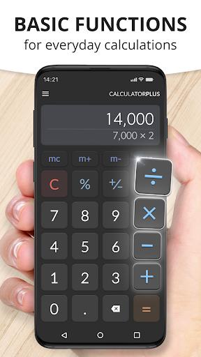 Calculator Plus with History (MOD) Tangkapan skrin 2