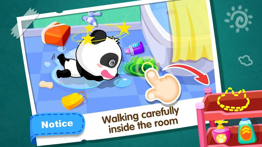 Baby Panda Home Safety Ekran Görüntüsü 3