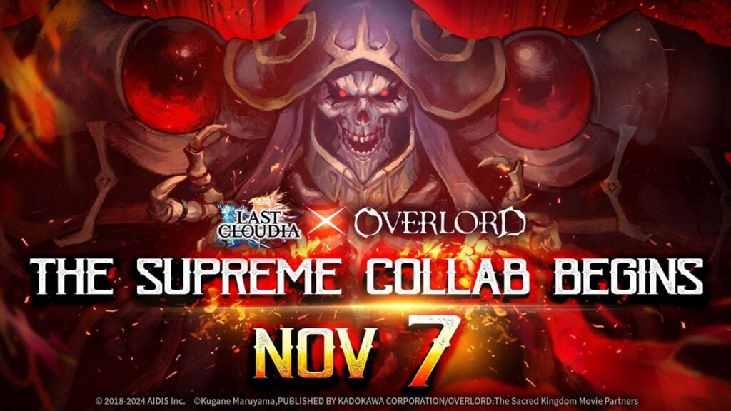 LAST CLOUDIA Invade Overlord in una collaborazione epica