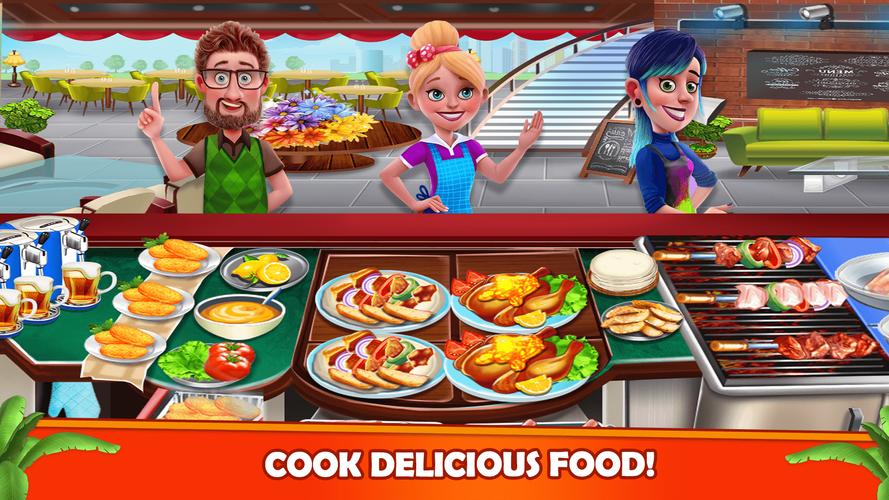 Cooking Fun: Restaurant Games 스크린샷 1