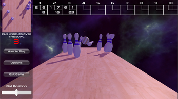 Space Bowling Capture d'écran 2