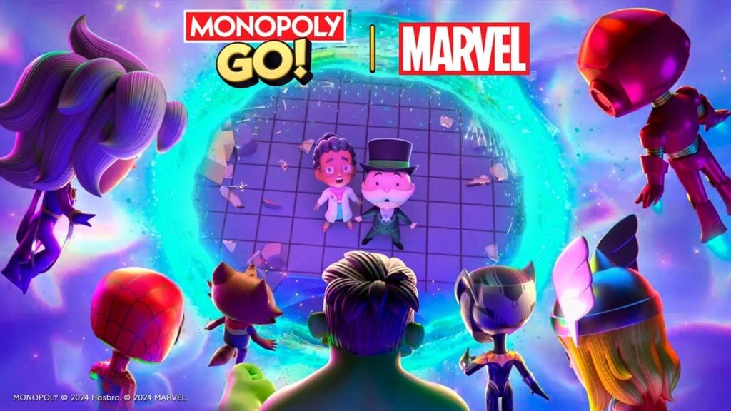 I magnati incontreranno presto i supereroi in Monopoly Go x Marvel Collab