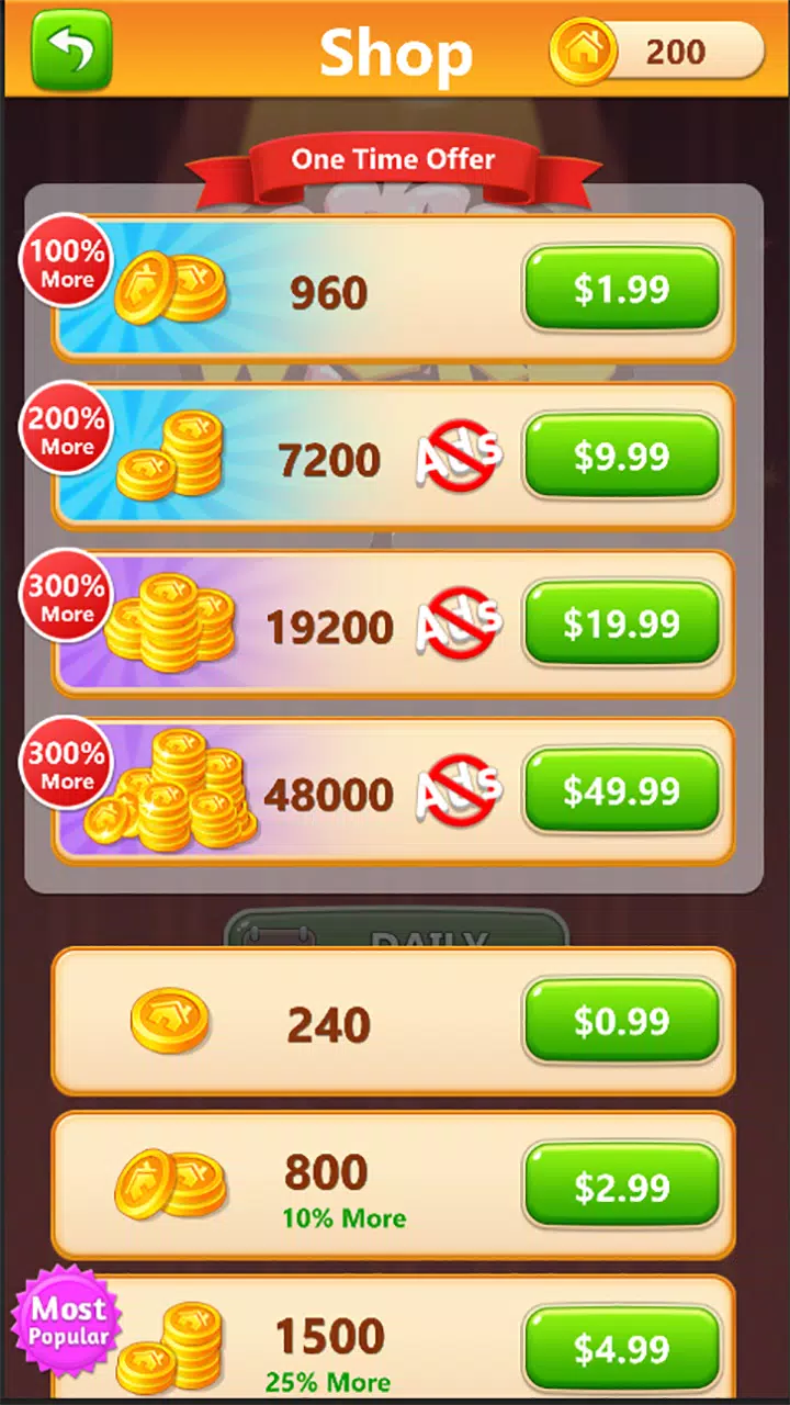 Word Brain 스크린샷 1