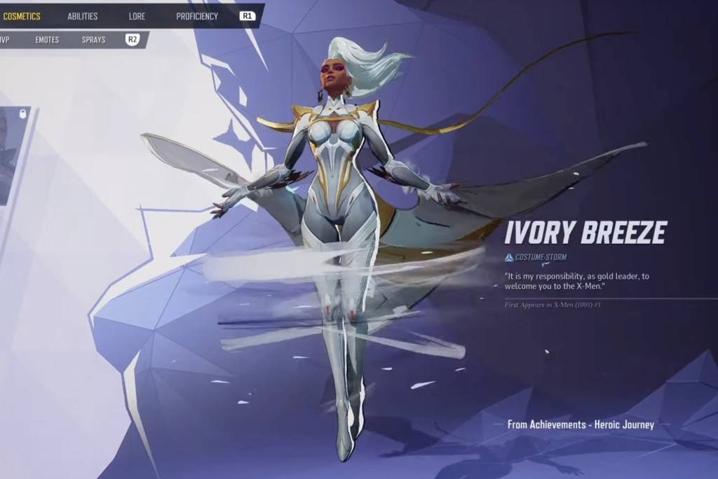 Storm Ivory Breeze Skin