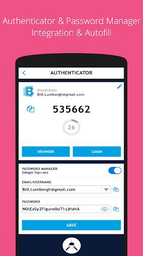 SAASPASS Authenticator 2FA App ဖန်သားပြင်ဓာတ်ပုံ 1