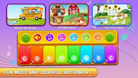 Piano Game: Kids Music Game स्क्रीनशॉट 0