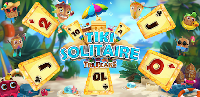 Tiki Solitaire TriPeaks Schermafbeelding 0