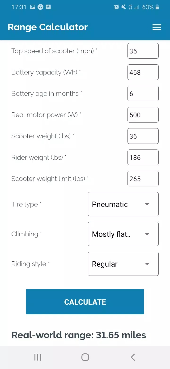 Electric Scooter Universal App Captura de pantalla 3