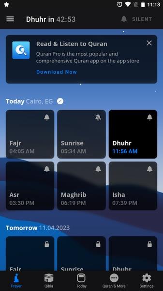 Athan Pro ภาพหน้าจอ 0