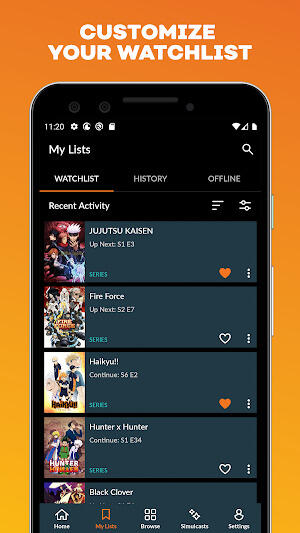 Crunchyroll Mod APK Android