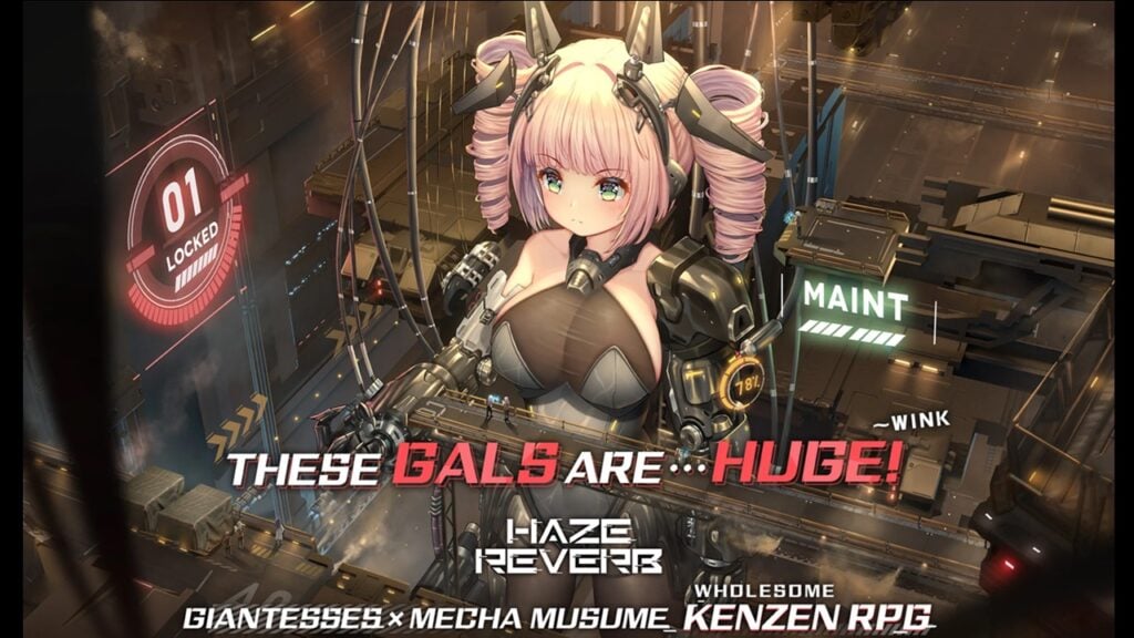 RPG tático com Mecha Musume Haze Reverb abre pré-registro global!