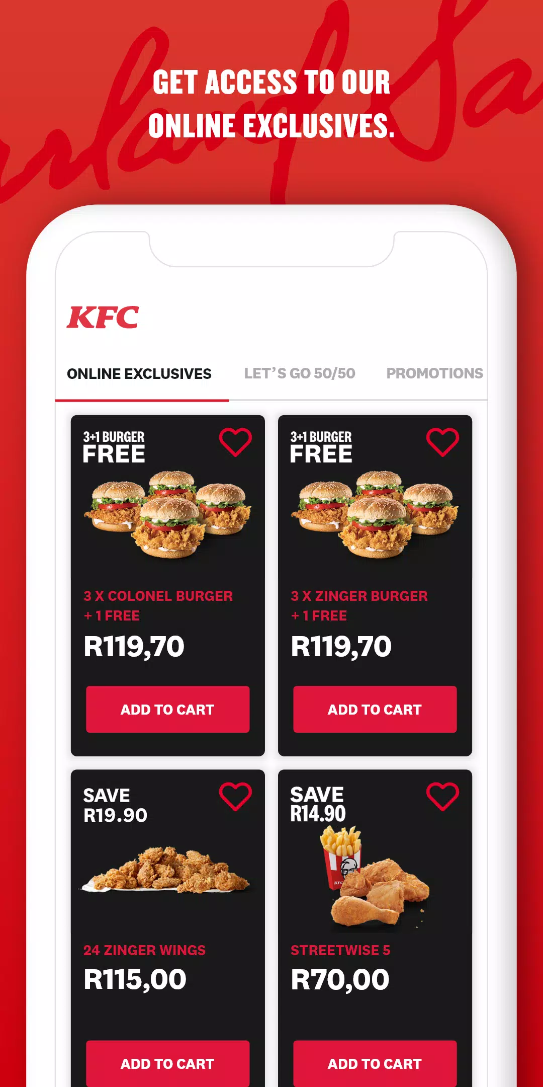 KFC South Africa Capture d'écran 1