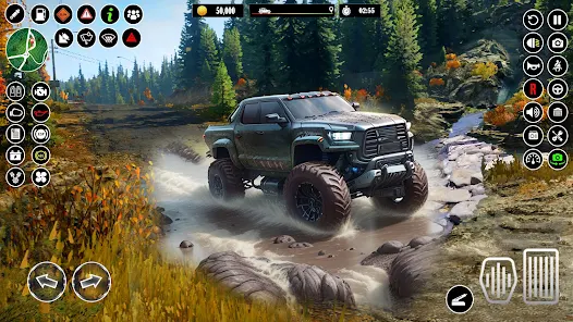 Offroad 4x4 Jeep Rally Driving 螢幕截圖 1