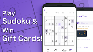 Sudoku ‐Puzzle&Prize Tangkapan skrin 0