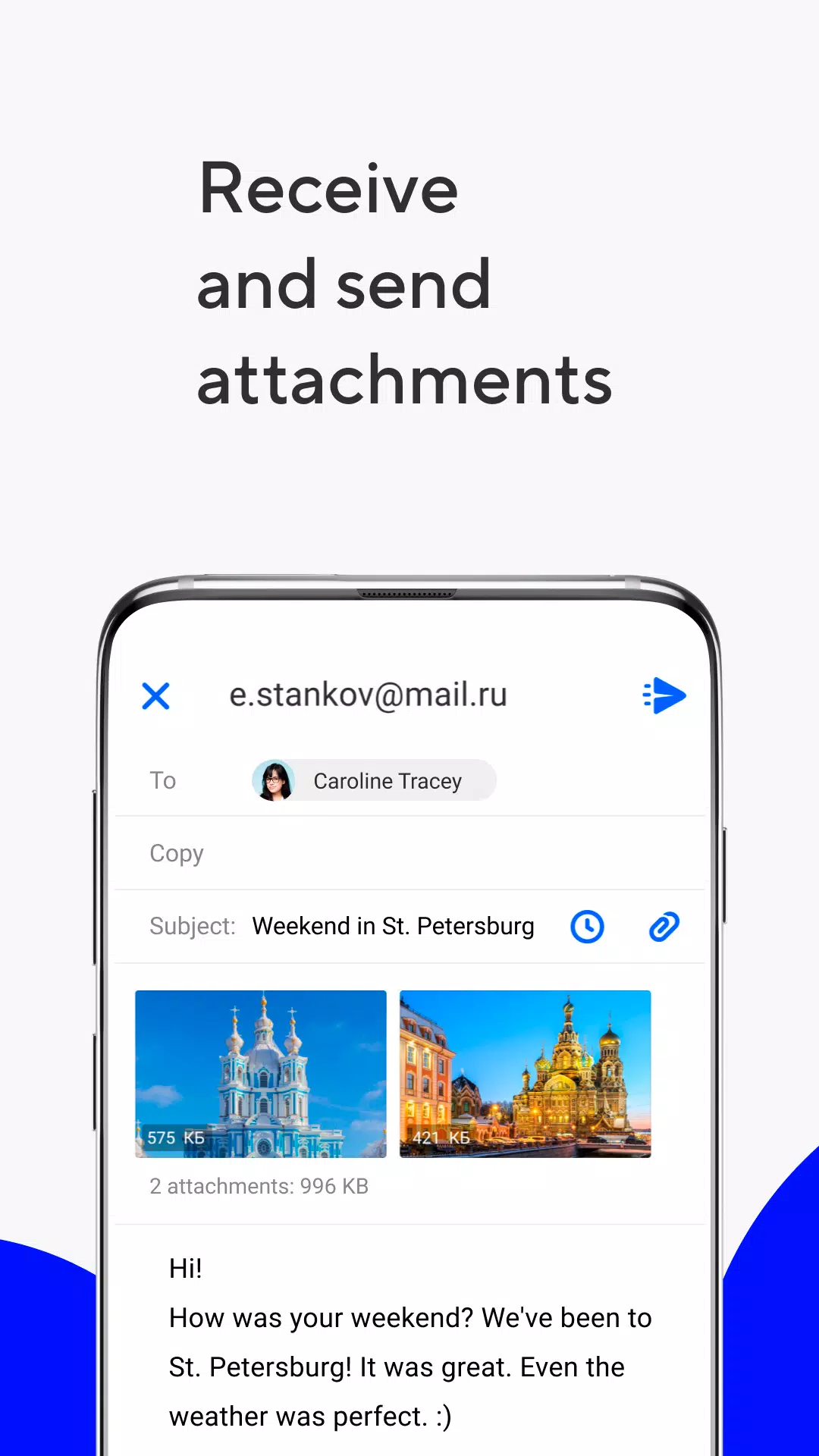 Mail.ru – E-Mail-App Screenshot 2