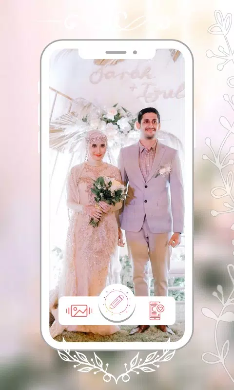 Hijab Couple Bridal Editor Tangkapan skrin 1