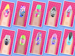 Nail Salon - Fashion Nail Art ภาพหน้าจอ 1