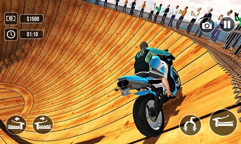 Well of Death Bike Stunts Ride 螢幕截圖 1