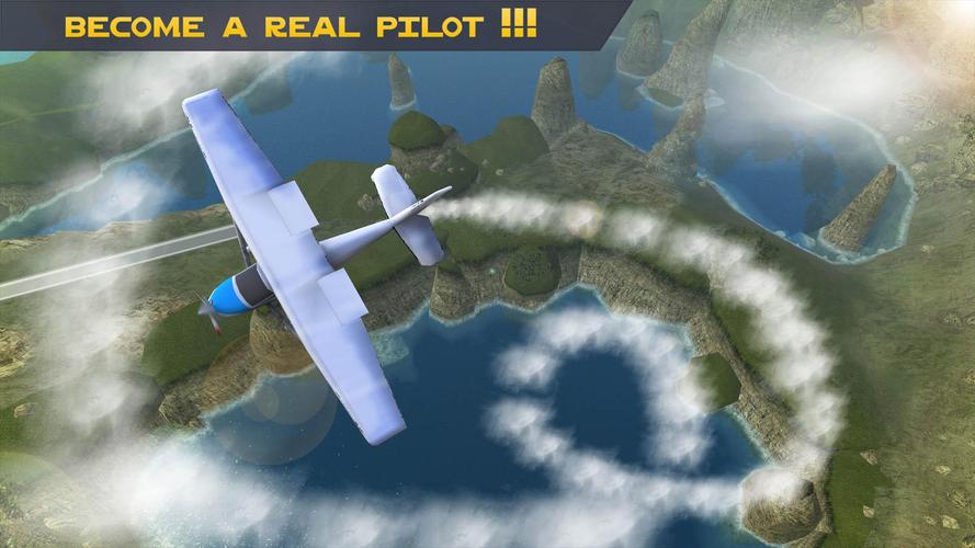 Plane Flight Simulator Games ภาพหน้าจอ 0