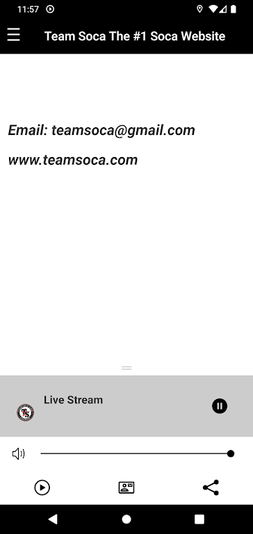 Team Soca Capture d'écran 0